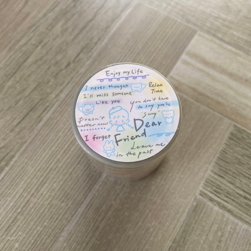 Dear Friend PET Tape
