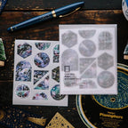 Colorful Night Stamp Sticker