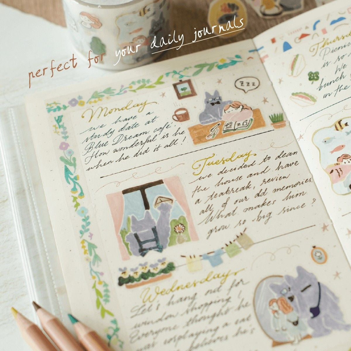 Neko Boyfriend  vol 1 Sticker Book