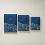 Reverberation Tyvek Book Cover by Take a Note — the cover shown in three planner sizes, for journaling