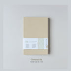 Soft Cover Notebook B/rew Series - Pocket B6 Size | Genmaicha (yellow)