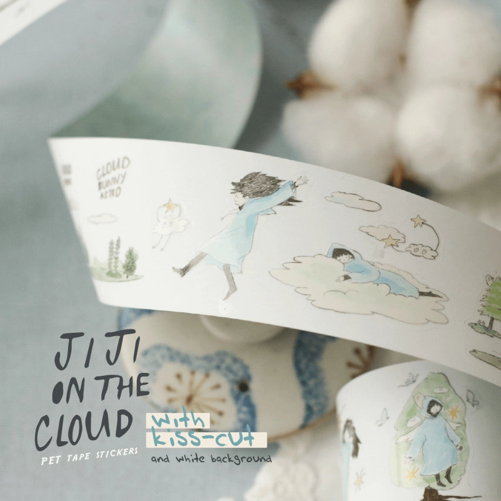 Jiji on the Clouds PET Tape