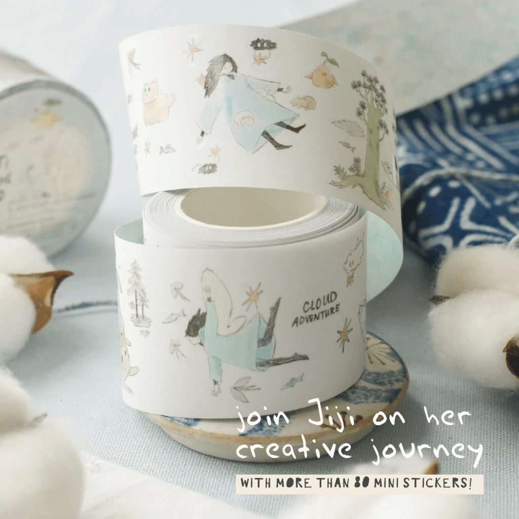 Jiji on the Clouds PET Tape