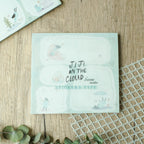 Frame Stickers Notepad "Jiji on the Clouds"