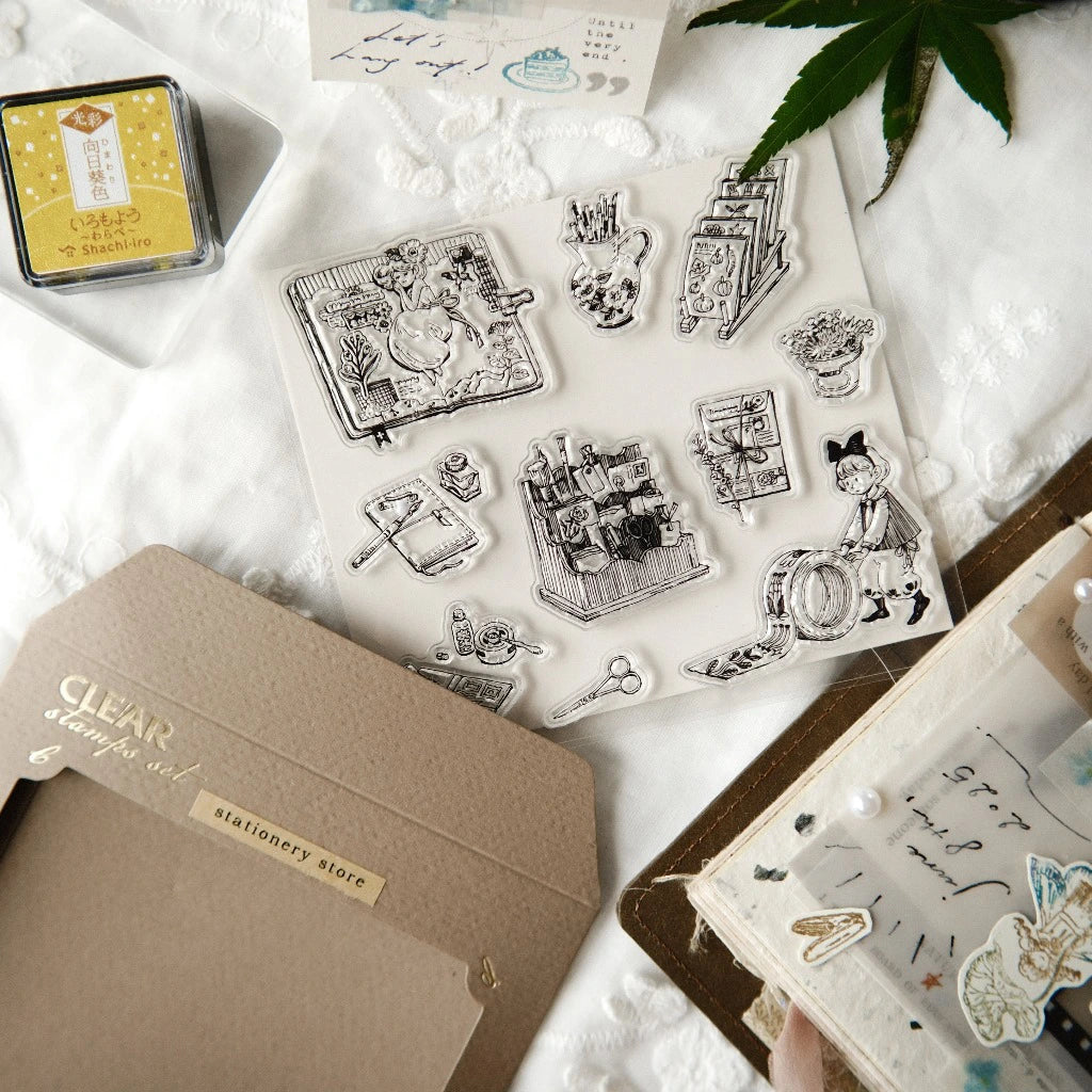 Clear Stamps Set "Stationery Store"