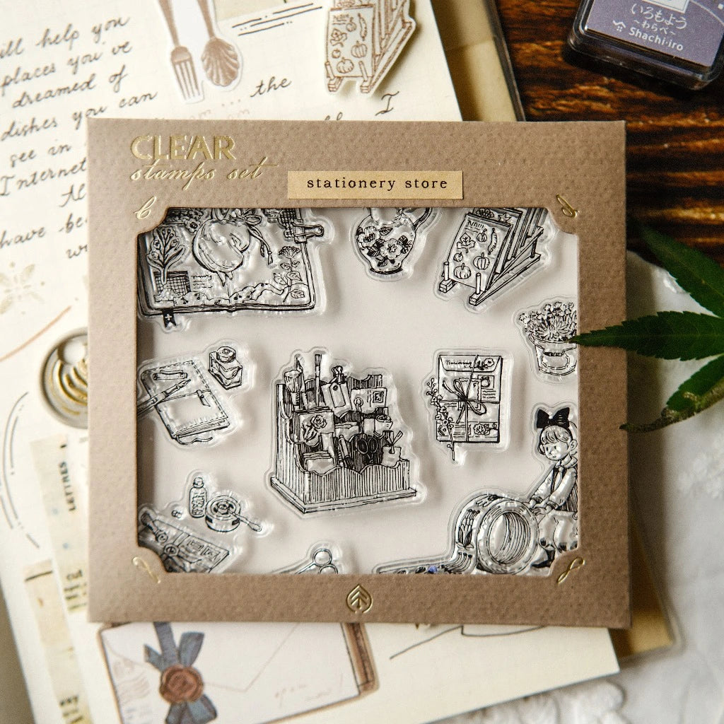 Clear Stamps Set "Stationery Store"