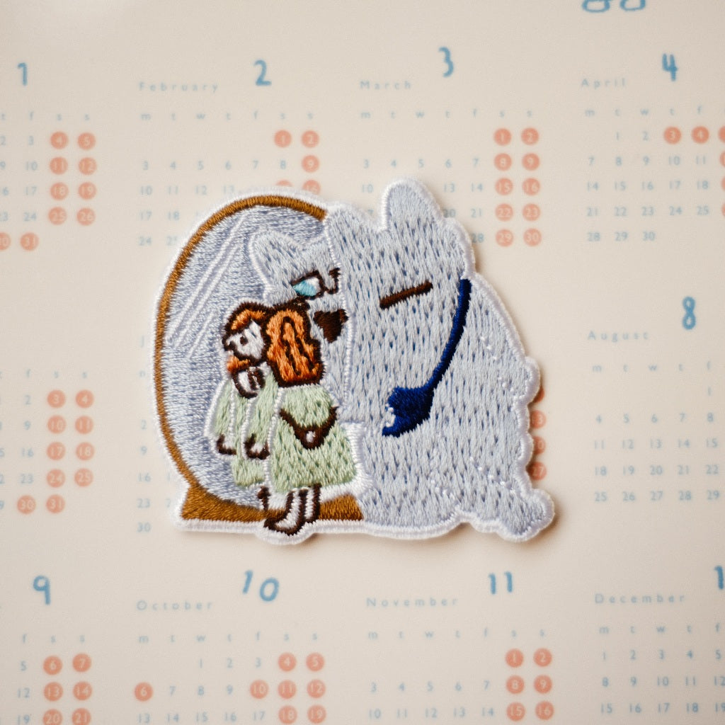 Embroidery Patches 'Neko Boyfriend' | Clip-on type