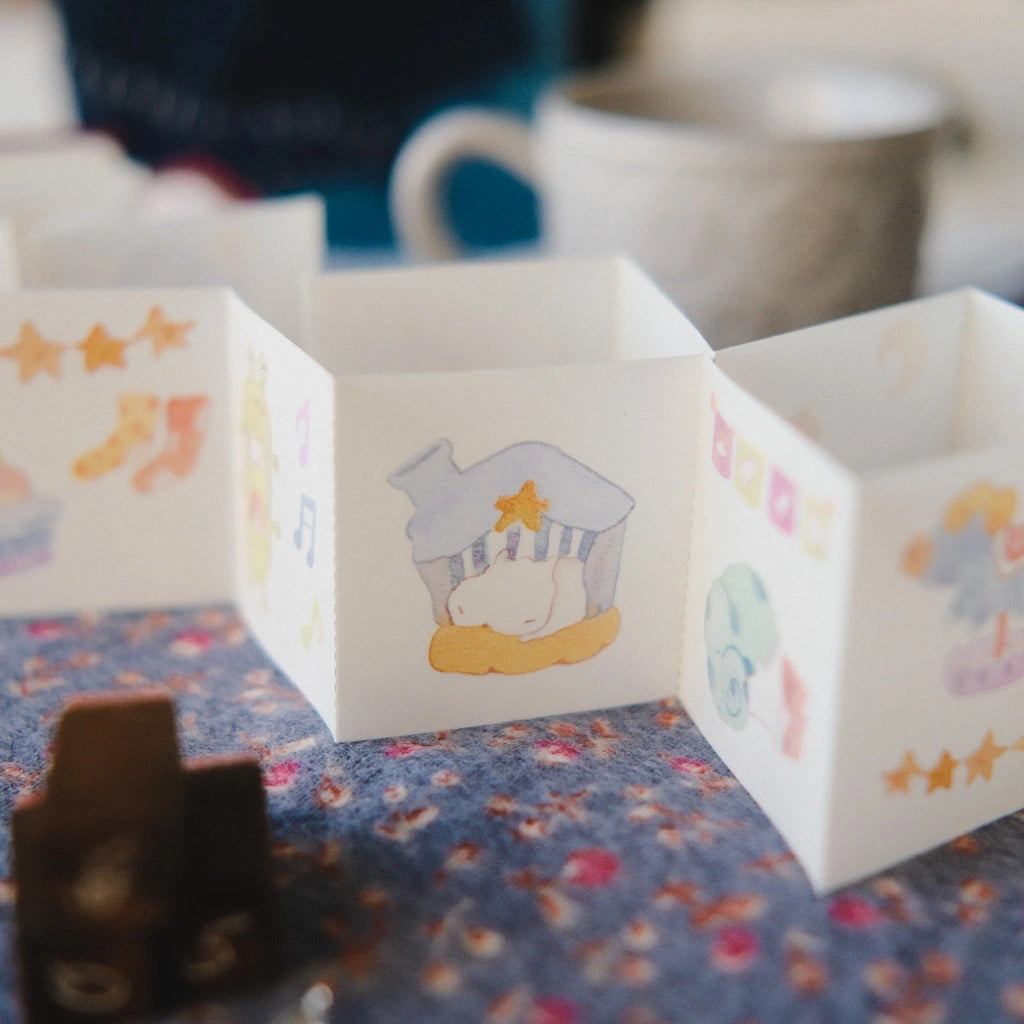 Reading Sleeping Sticker Book