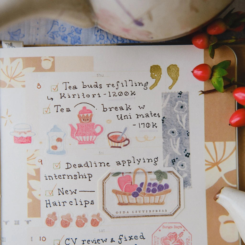 Seasonal Tea Party Vol. 2 Sticker Book