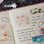 Frame Stickers Notepad "Reading Sleeping"