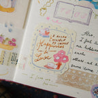 Frame Stickers Notepad "Reading Sleeping"