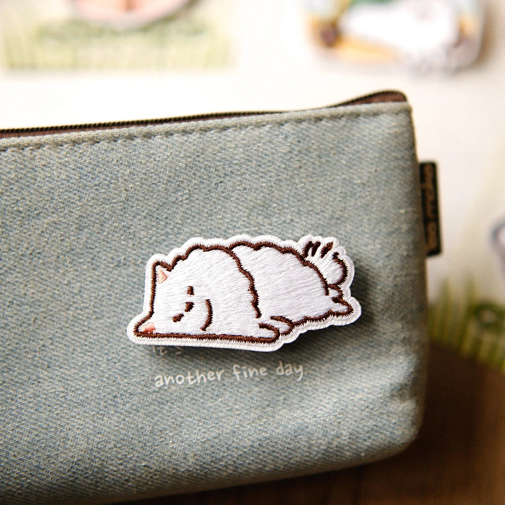 Embroidery Patches 'Kome-chan' | Clip-on type