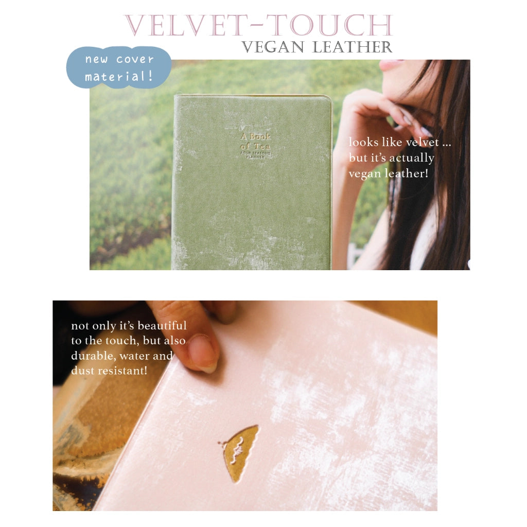 Planner 2026 "A Book of Tea" | Four seasons Planner | Fully undated