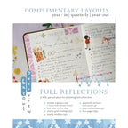 Planner 2026 "A Book of Tea" | Four seasons Planner | Fully undated