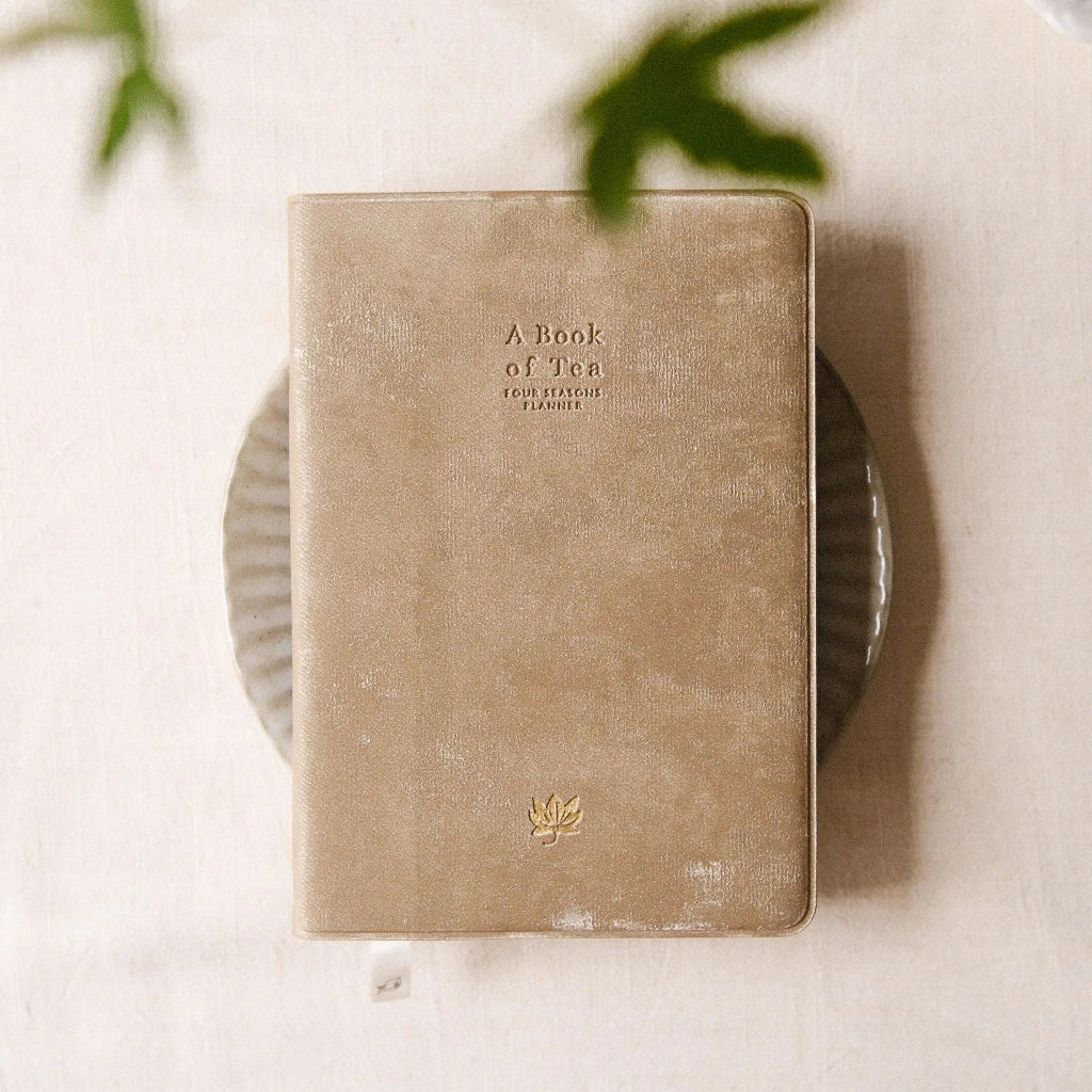 Planner 2026 "A Book of Tea" | Four seasons Planner | Fully undated